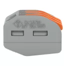 WAGO 222-413 3x0,8-4mm2 Hajlékony+tömör vezetékösszekötő