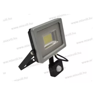   V-TAC SKU-5716 SMD SLIM LED reflektor 30W 6000K 120° vil.szög 6000K 2400lm mozgásérzékelős fekete