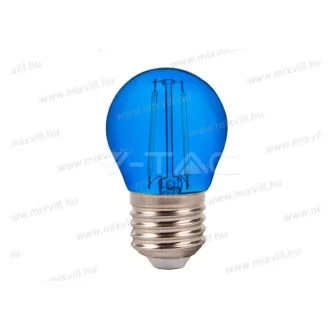   V-TAC SKU-7412 Led lámpa E27 G45 4W kisgömb 60lm Kék 300° sugárzási szög 240V