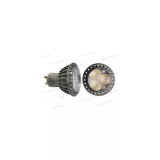   V-TAC SKU-1615 5W 230V GU10 3000K LED 350 lm meleg fehér plastic ház 38° (A+energiaosztály)