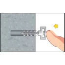 Celo 96EXPIFS INSERTFIX KÖTEGELŐTALP átmérő: 6, KIS FEJJEL, SZÜRKE - KÖRDOBOZBAN 250 DB/KÖRDOBOZ 250db/cs