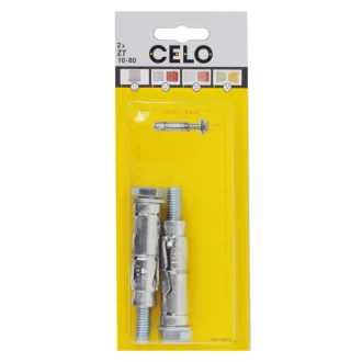 Celo 5B1080ZT2 BLISZTER - FESZÍTŐDÜBEL ZT 10-80 2db/cs