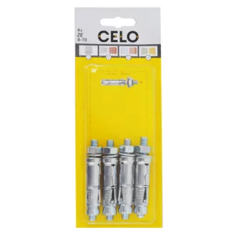 Celo 5B870ZE4 BLISZTER - FESZÍTŐDÜBEL ZE 8-70 4db/cs