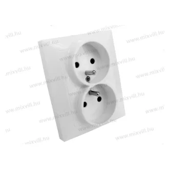 NeoCross fehér 2x2+F francia dupla dugalj