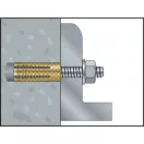 Celo 5L8ME4 BLISZTER - SÁRGARÉZ DÜBEL ME 8 4db/cs