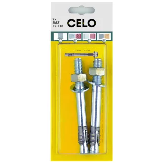 Celo 512115BAZ2 BLISZTER - ALAPCSAVAR BAZ 12-118/20 2db/cs