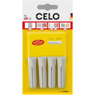   Celo 512GB4 BLISZTER - GB YTONG VAGY GÁZBETON DŰBEL 12, 4DB 4db/cs