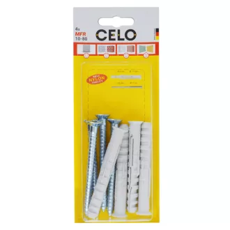   Celo 51080MFRST4 BLISZTER - MÜANYAG DÜBEL MFR 10-80 SB TX 4db/cs