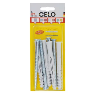   Celo 510100MFRST4 BLISZTER - MÜANYAG DÜBEL MFR 10-100 SB TX 4db/cs