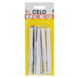   Celo 510115MFRST4 BLISZTER - MÜANYAG DÜBEL MFR 10-115 SB TX 4db/cs