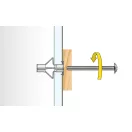 Celo 5532HRMWH4 BLISZTER-HRM ROPPANTÓS FÉM GIPSZKARTON DÜBEL 5-32 WH 4db/cs