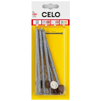   Celo 575112FBS6 BLISZTER - FBS TOKRÖGZÍTŐ CSAVAR 7,5-112 TX 6db/cs