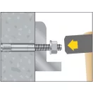 Celo 9670EKA FUNKCIÓTARTÓ EKA-ÖNFESZÍTŐ ALAPCSAVAR 6*70 100db/cs