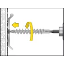 Celo 9XCO4525PLST BÁDOGOS CSAVAR 4,5 X 25 TX25 A2+RÉZBEVONAT V2A EPDM TÖMÍTÉSSEL 50db/cs