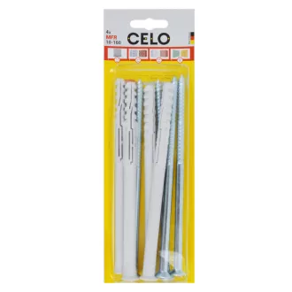   Celo 510160MFRST4 BLISZTER - MÜANYAG DÜBEL MFR 10-160 SB TX 4db/cs