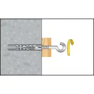 Celo 58NFRH5 BLISZTER - NF 8 SZÁRNYAS DŰBEL+5,4x80 KÖRKAMPÓS CSAVAR - 5db 5db/cs