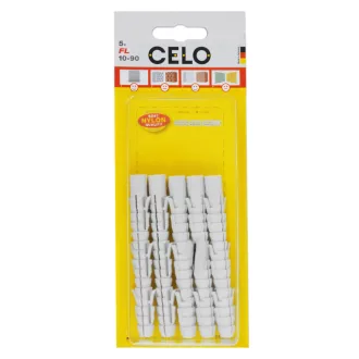   Celo 51090FL5 BLISZTER - FL EXTRA HOSSZÚ MŰANYAG DŰBEL 10x90 - 5db 5db/cs