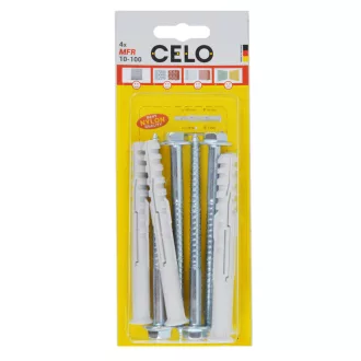   Celo 510100MFRSB4 BLISZTER - MÜANYAG DÜBEL MFR 10-100 SB SSKS 4db/cs