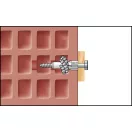 Celo 512MZK2 BLISZTER - MZ UNIVERZÁLIS MŰANYAG DŰBEL 12x72+8,0x90 FACSAVAR 2db/cs