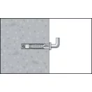 Celo 5641MZKWH5 BLISZTER - MZK UNIVERZÁLIS GALLÉROS MŰANYAG DŰBEL 6x41+4,4x69 KAMPÓS CSAVAR 5db/cs