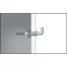 Celo 5641MZKWH5 BLISZTER - MZK UNIVERZÁLIS GALLÉROS MŰANYAG DŰBEL 6x41+4,4x69 KAMPÓS CSAVAR 5db/cs