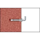 Celo 58MZKWH5 BLISZTER - MZK UNIVERZÁLIS GALLÉROS MŰANYAG DŰBEL 8x49+5,8x78 KAMPÓS CSAVAR 5db/cs