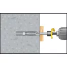 Celo 510MZKK5 BLISZTER - MZK UNIVERZÁLIS GALLÉROS MŰANYAG DŰBEL 10x60+7,0x80 HATLF CSAVAR 5db/cs