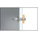 Celo 512MZKK2 BLISZTER - MZK UNIVERZÁLIS GALLÉROS MŰANYAG DŰBEL 12x72+8,0x90 HATLF CSAVAR 2db/cs