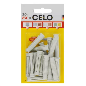   Celo 58FX20 BLISZTER - FX 8 UNIVERZÁLIS NYLON DŰBEL - 20db 20db/cs