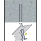 Celo 965DA MDA GYORSRÖGZÍTŐS BEÜTŐS TŰZÁLLÓ ACÉL FÖDÉMSZEG 6-5 T 100db/cs