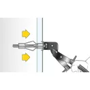 Celo 9516HRM50 TŰZÁLLÓ FÉM ROPPANTÓS GIPSZKARTON TIPLI 5*16 50db/cs