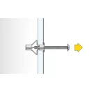 Celo 9516HRM50 TŰZÁLLÓ FÉM ROPPANTÓS GIPSZKARTON TIPLI 5*16 50db/cs