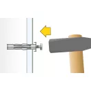 Celo 9832HRM20 TŰZÁLLÓ FÉM ROPPANTÓS GIPSZKARTON TIPLI 8*32 20db/cs