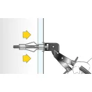 Celo 9832HRM20 TŰZÁLLÓ FÉM ROPPANTÓS GIPSZKARTON TIPLI 8*32 20db/cs