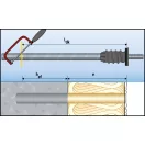 Celo 9X250RTH1620 RESITHERM ROZSDAMENTES ACÉL A4 16/250 M12, 20 DB-OS KÉSZLET TARTOZÉKOKKAL A4 1db/cs
