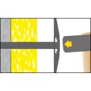 Celo 9880DSHM SZIGETELÉS RÖGZÍTŐ DSH-M 30 FÉM 250db/cs