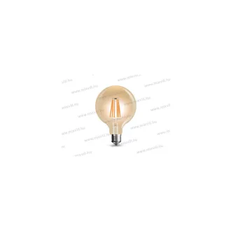   V-TAC SKU-7155 COG LED izzó lámpa E27 G125 8W 2200K 700lm dimmelhető IP20 300°