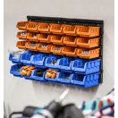 Handy 10949 Fali rendszerező dobozok - 32 műanyag doboz - 640x375x175 mm