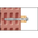 Celo 910160HBRSB HBR DÜBEL ÜREGES ANYAGOKHOZ CSAVARRAL 10-160 SSK 50db/cs