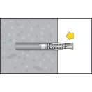 Celo 912AZK UNIVERZÁLIS GALLÉROS MŰANYAG DÜBEL AZK 12 25db/cs