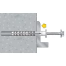 Celo 9X860MFRFB "MFR" TOKRÖGZÍTŐ DÜBEL GALLÉROS+HATLF ITN, ALÁTÉTES CSAVAR A4 INOX 8*60 100db/cs
