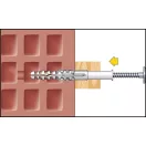 Celo 9X860MFRSB "MFR" TOKRÖGZÍTŐ DÜBEL+HATLF ITN, ALÁTÉTES CSAVAR A4 INOX 8*60 100db/cs