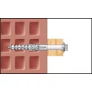 Celo 9X8100MFRSB "MFR" TOKRÖGZÍTŐ DÜBEL+HATLF ITN, ALÁTÉTES CSAVAR A4 INOX 8*100 50db/cs