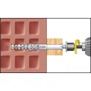 Celo 9X10135MFRSB "MFR" TOKRÖGZÍTŐ DÜBEL+HATLF ITN, ALÁTÉTES CSAVAR A4 INOX 10*135 50db/cs