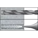 Celo 96NF "F" STANDARD SZÁRNYAS MŰANYAG TIPLI M6*30 100db/cs