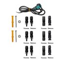 CRS 6P 3 String Tűzeseti DC leválasztó kapcsoló napelemes rendszerekhez 1000VDC 38A CRS005006P0 