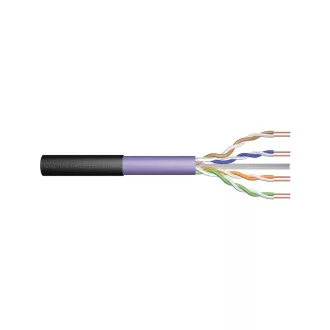   UTP Cat6 árnyékolatlan kültéri Ethernet földkábel UV álló UTK6814, DK-1613-VH-5-OD
