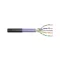 UTP Cat6 árnyékolatlan kültéri Ethernet földkábel UV álló UTK6814, DK-1613-VH-5-OD