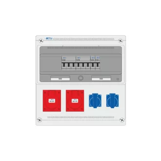   ELO 16/41 Csatlakozó szekrény IBA325 IBA165 2xIBA2+F 3P32AC 3P16AC 2x1P16AC