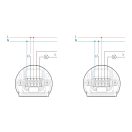 FINDER 18.81.8.230.0002 mozgásérzékelő oldalfalra, mennyezetre, kültéri, fekete